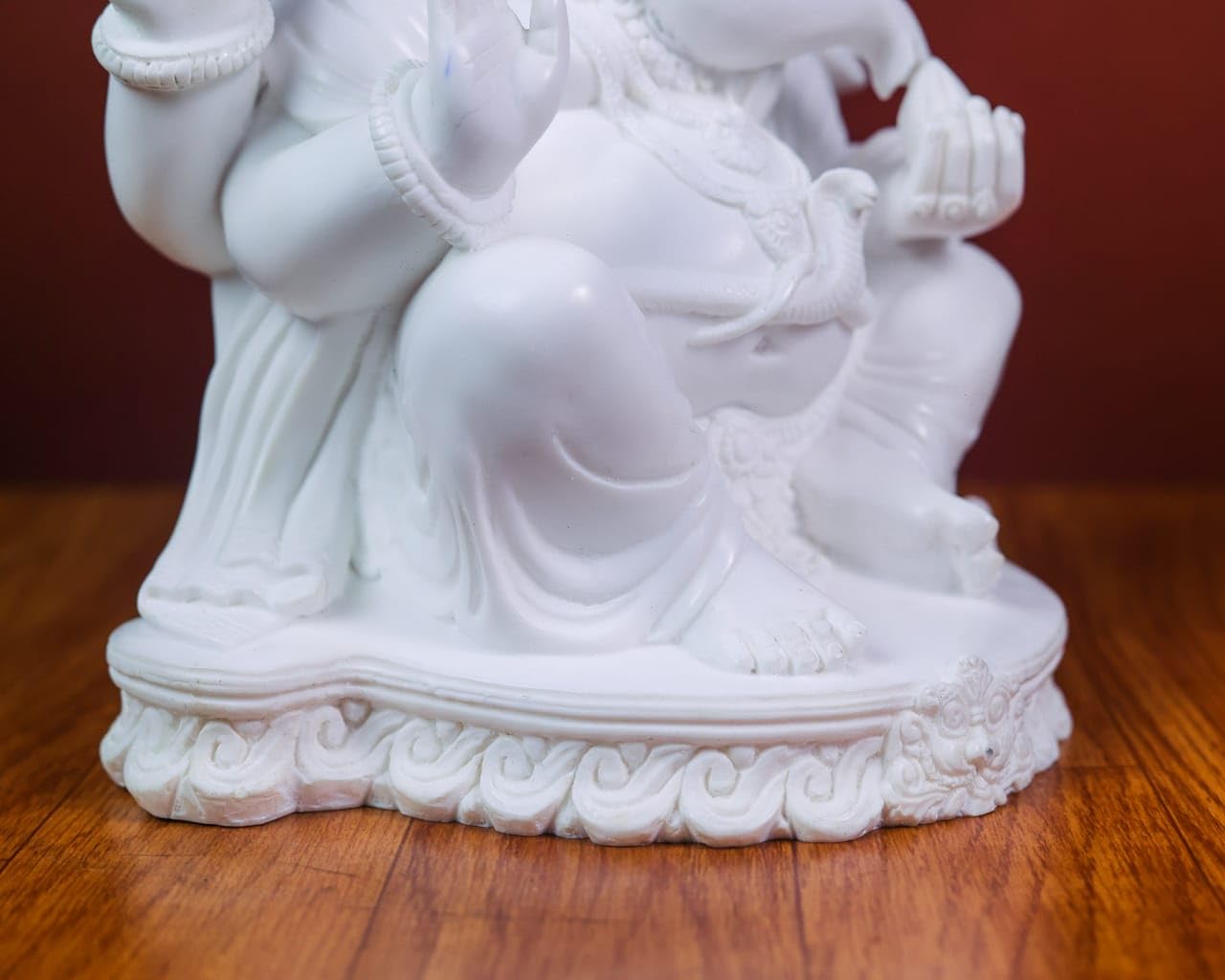 Mridaya Ganesha Statue, 30 Cm Big Cultured Marble Ganesha Statue, Ganesh Statue, Ganpati Idol, Ganapathi Idol, House Warming Gif